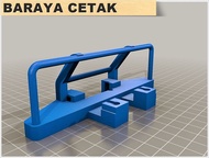 Bumper Depan MN 90 MN99 MN D90 D99 3D Print Aksesoris RC Cetak