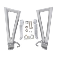 ที่วางเท้าสำหรับผู้โดยสารด้านหลังรถจักรยานยนต์ขายึดที่รองเท้าชุดสำหรับยามาฮ่า YZF R6 2006-2016 2015 