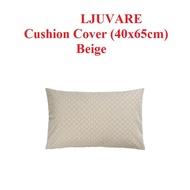 LJUVARE Cushion Cover Beige (40x65cm) 404.920.72 (Ready Stock)