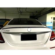 E63 Spoiler Facelift PP Material Rear Spoiler For Mercedes Benz Class C W213 E63 2016 2017 2019