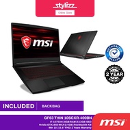 MSI THIN  GF63 10SCXR-400BN 15.6" FHD Gaming Laptop ( I7-10750H , 8GB , 512GB SSD , GTX1650 MAXQ 4GB