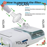 YOLANDAGOODS 2pcs CPAP Tube, Disposable Universal CPAP Filter, In-line 22mm CPAP|for Resmed