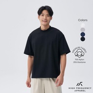 [NEW] HFA Men’s Mock Neck Athleisure Oversized T-Shirt