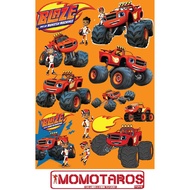 Blaze and the machine monster vinyl Sticker 1 pc