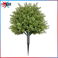 All-weather Artificial Tree Artificial Boxwood Topiary Ball Tree with Ground Stake – Uv Resistant We