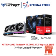 SAPPHIRE AMD RX 7900 XTX NITRO + GAMING OC VAPOR-X 24GB DDR6 GRAPHICS CARD (SAP-11322-01-40G)