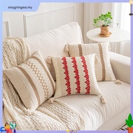Retro Cushion Cover 50x50 40x40 45x45  Bohemia Tassel Pillow Case 30x50cm Cushion Case Sofa Pillow C