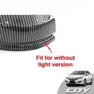 2014 - 2020 Honda City GM6 Side Mirror Carbon Fiber Cover Horn Design Car Accessories