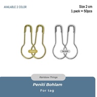 (Per Pack) 2-color Bulb Pin
