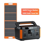 Flashfish Solar Generator 220V Power Supply Heavy Duty Power Station 500Watt Solar Power bank Campin