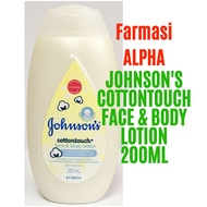 Johnson's Cotton Touch Face &amp; Body Lotion 200ml