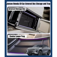 Jaecoo Omoda C9 Car Armrest Box Storage Omoda C9 Armrest Console Tray Car Accessories