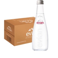 France Evian Evian Imported Mineral Water330ml Full Box750ml Glass Bottled Multi-Province Free Shipp