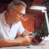 laboCLIP 2.5x/5D/74x28mm 德國製眼鏡夾式工作用放大鏡 164625