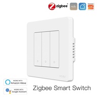 （3Days Arrive）MOES New Star Ring Tuya Smart ZigBee3.0 Push Button Switch/Scene Switch Smart Life APP