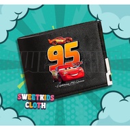 McQueen Cars Wallet Cars Lightning McQueen Motif Wallet
