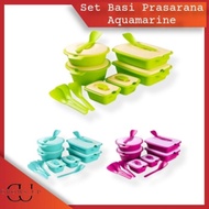 Aquamarine Set Prasmanan Tempat Makan Settempat Prasmanan 6Pcs+Sendok