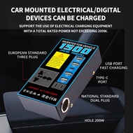 [NEW] Car Inverter Power Converter 12V/24V To 110V/220V Car Socket Converter Charger