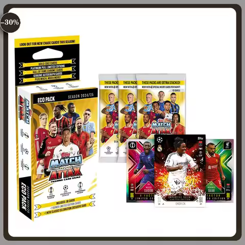 2024-25 New Season Topps Match Attax ECO Pack Bonus Limited Edition Cards Premier League Soccer Card