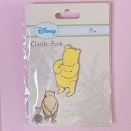 正版Winnie the Pooh Classic Pooh Pin 襟章