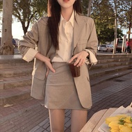 casual outfit set for woman one set women outfit casual outfit for women Blazer Women Spring Autumn 