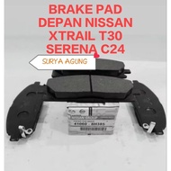 FRONT BRAKE PAD FRONT BRAKE PAD/ NISSAN XTRIL T30 SERENA C24 SET PRICE 4 SIDE
