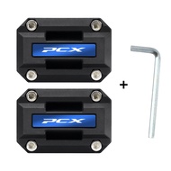 Uanwe กันชนมอเตอร์ไซด์2ชิ้นสำหรับฮอนด้า PCX160 PCX150 PCX125 PCX 160 125 150กันชนรถจักรยานยนต์อุปกรณ