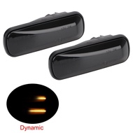 2PCS Dynamic LED Side Marker Light Turn Signal Indicator Car Accessories For Honda Civic EK EJ EM 2/