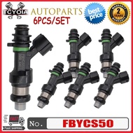 6Pcs/lot OEM FBYCS50 15710-66J00 fuel injectors for Suzuki Grand Vitara Base Premium XSport Luxury V