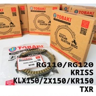 Tobaki Clutch Disc Plate STD Ex5 Dream HP Class1 Wave100 Wave100R Ebonus LC135 Wave125 Kriss RS150 Y