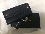 ⭐️全新⭐️Aquascutum 英國品牌深籃色長銀包(包順豐）