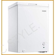 イグルー ICFMD35WH6A 3.5 Cu. Ft. Chest Freezer  Removable バスケット, Free-Stg ドア Temperature Ranges From-10° to 10° F, フ