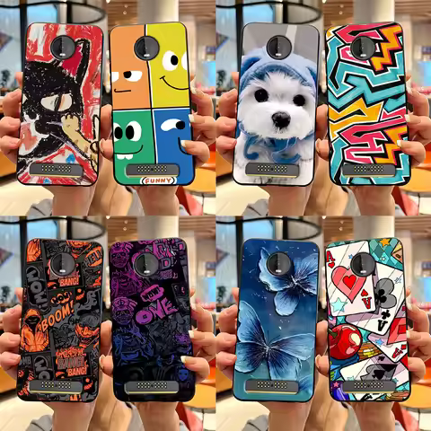 For Motorola Moto Z4 Z3 Play Case Cute Cartoon Soft Silicone TPU Cover Phone Case For Moto Z3 Z4 Pla