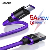 [ BASEUS ] Flash charge cable Type-C 40W-5A-1M