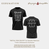 EXHUMATION band cotton T-shirt