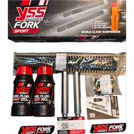 YSS FORK SPRING KIT FORK LOWER SPRING KIT YSS XMAX250/XMAX300/NVX155/ADV150/ADV160 FORK SPORT KIT YS