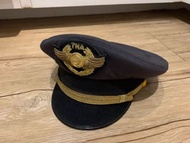 超稀有 刺繡工整 值得收藏 早期復興航空機師帽