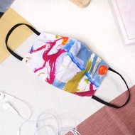 福袋二重紗布口罩-噴墨noodles 3D立體防塵可水洗 成人兒童防疫