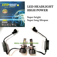 LED HEADLIGHT HIGH POWER H1 H4 H7 H8 H11 9006 SUPER BRIGHT SUPER LONG LIFESPAN (UP TO 300% BRIGHTNES