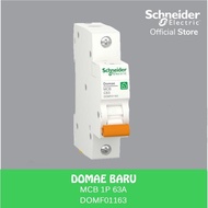 Schneider Mcb Domae New 1P 63A Domf01163
