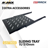 GT SLIDING TRAY GST900 DEPTH 510MM 1U – EXTRA SHELF SHELF SERVER SHELF – ACCESSORIES SERVER RACK GT 