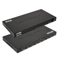 1x4 HDMI Splitter, 1 in 8 Out HDMI Splitter Audio Video Distributor Box Support Full HD 3D &amp; 4K x 2K