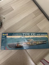 Revell 1:144 Type XXI 德國潛艇模型