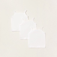 Babyshop Love Earth Solid Vest - Set Of 3