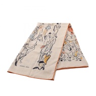 【二手】愛馬仕 HERMES 絲巾 Carre Geant Carre 140 Paddock 女士真絲圍巾