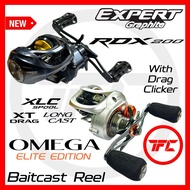 Expert Graphite Omega Elite OH 200L & RDX 200L Baitcast Fishing Reel BC Baitcasting Edition RDX200L 