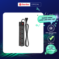 Ổ cắm đa năng 3m 5m chính hãng Rạng Đông OC04 4C/5M/10A cơ chế chống giật đảm bảo an toàn khi sử dụn