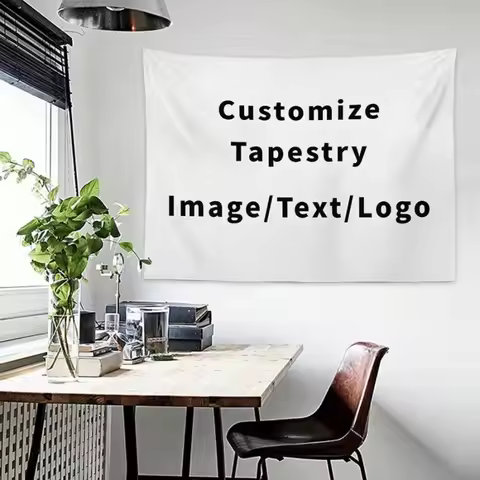 1 Personalized Photo/Portrait Tapestry - Picture Wall Hanging, Perfect for Home Decor and Party Bann