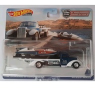 Hotwheels Premium Team Transport HW Classic Hydroplane - Speed Waze Team Trans S