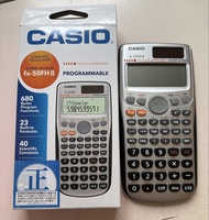 有盒有蓋FX-50FHII Casio考評局認可計數機